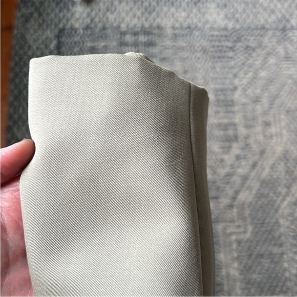 Anine Bing Quinn Blazer Small Khaki Green - Picture 9 of 12